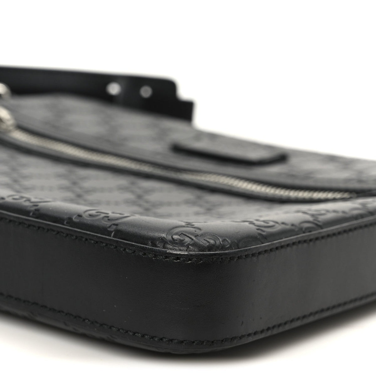 Guccissima Signature Small Messenger Bag Black