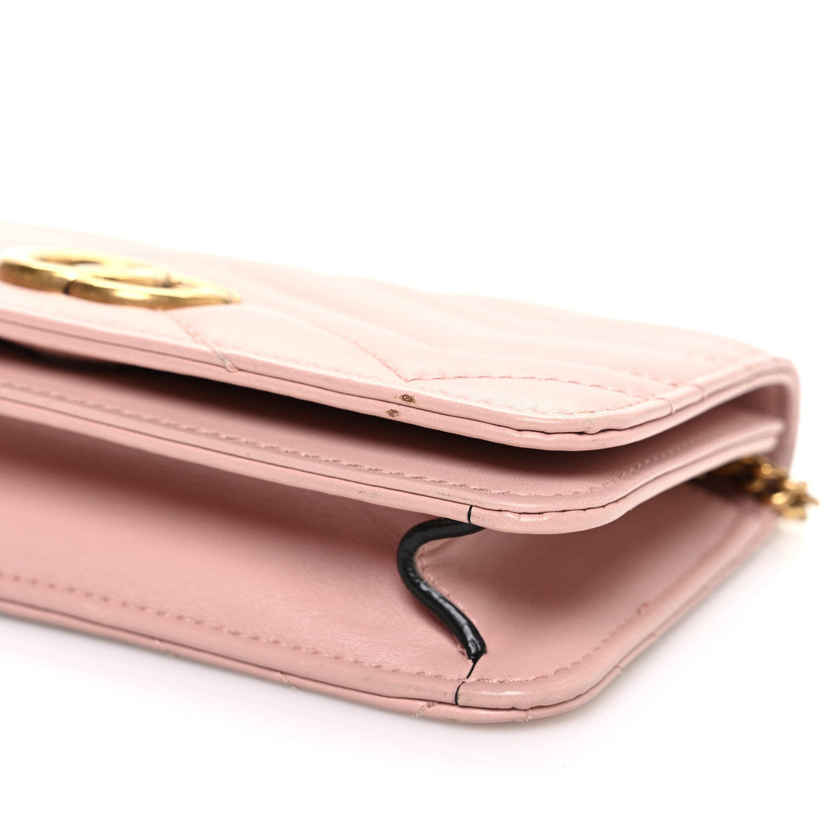 Calfskin Matelasse GG Marmont Mini Bag Perfect Pink