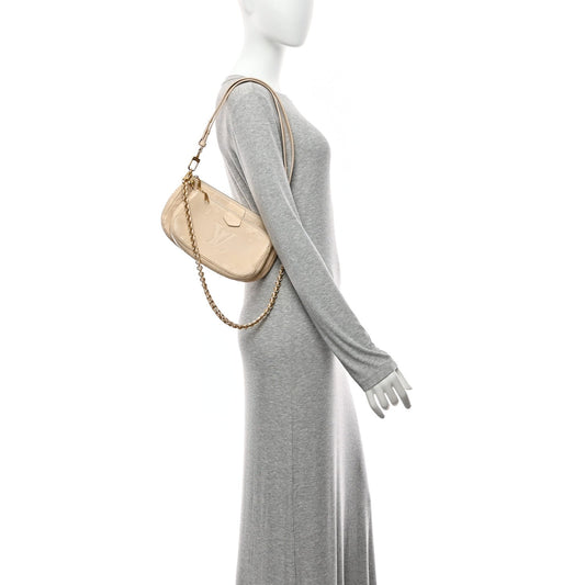 Empreinte Monogram Giant Multi Pochette Accessories Cream