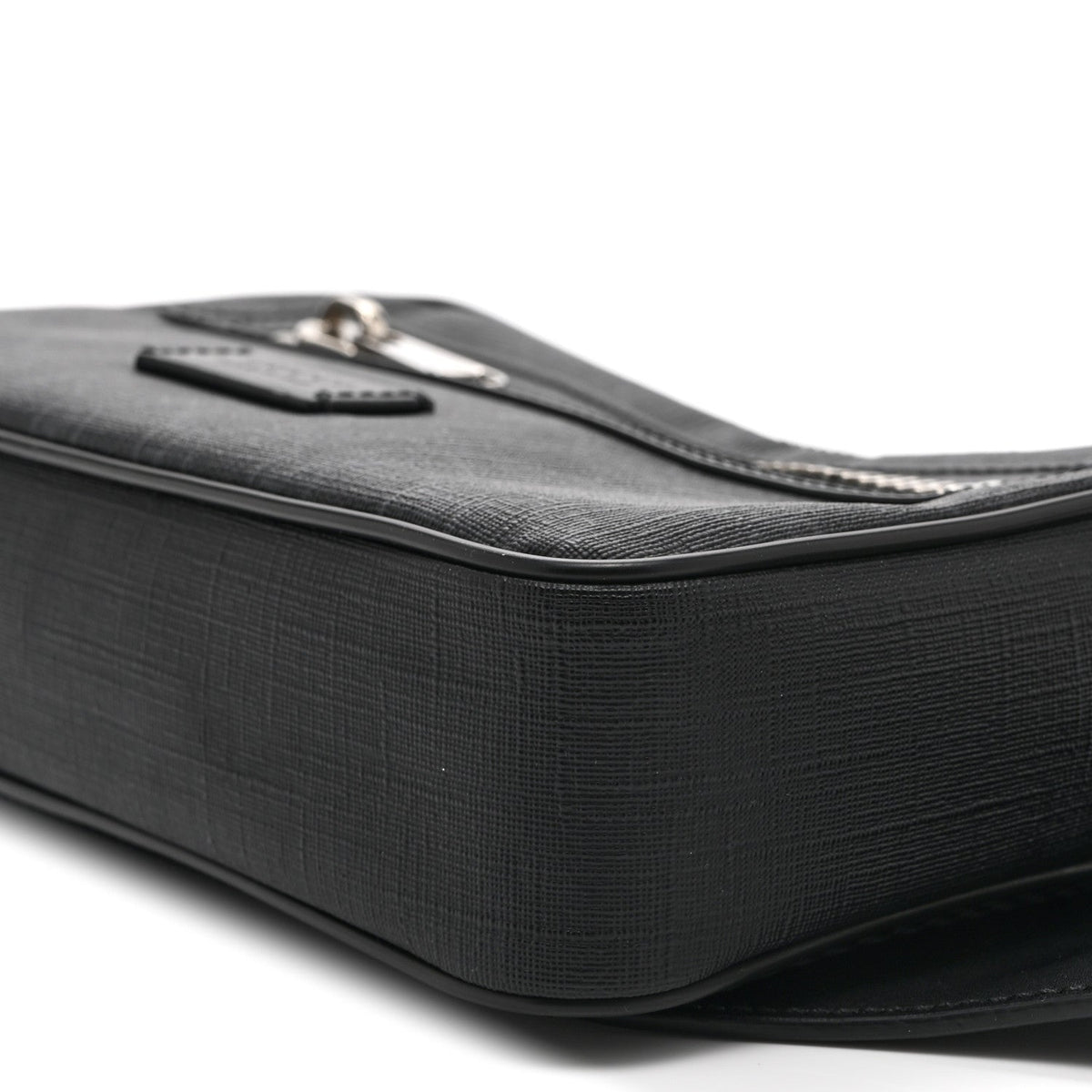 Soft GG Supreme Monogram Web Belt Bag Black Grey