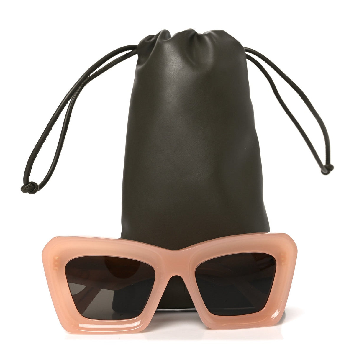 Acetate Anagram Cat Eye Sunglasses LW40145I Light Pink