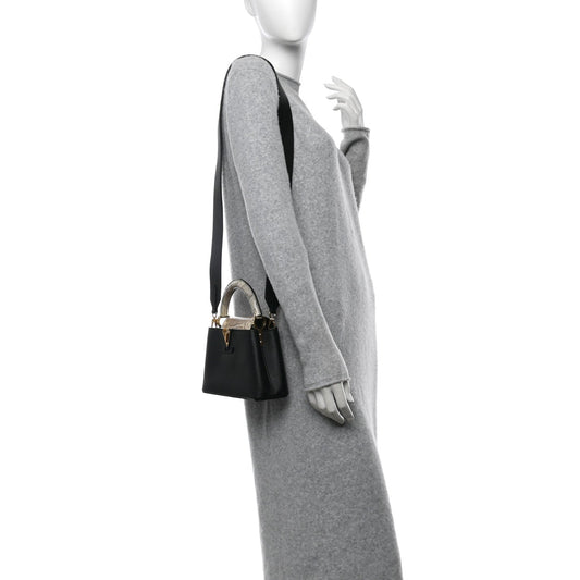 Taurillon Ayers Mini Capucines Black