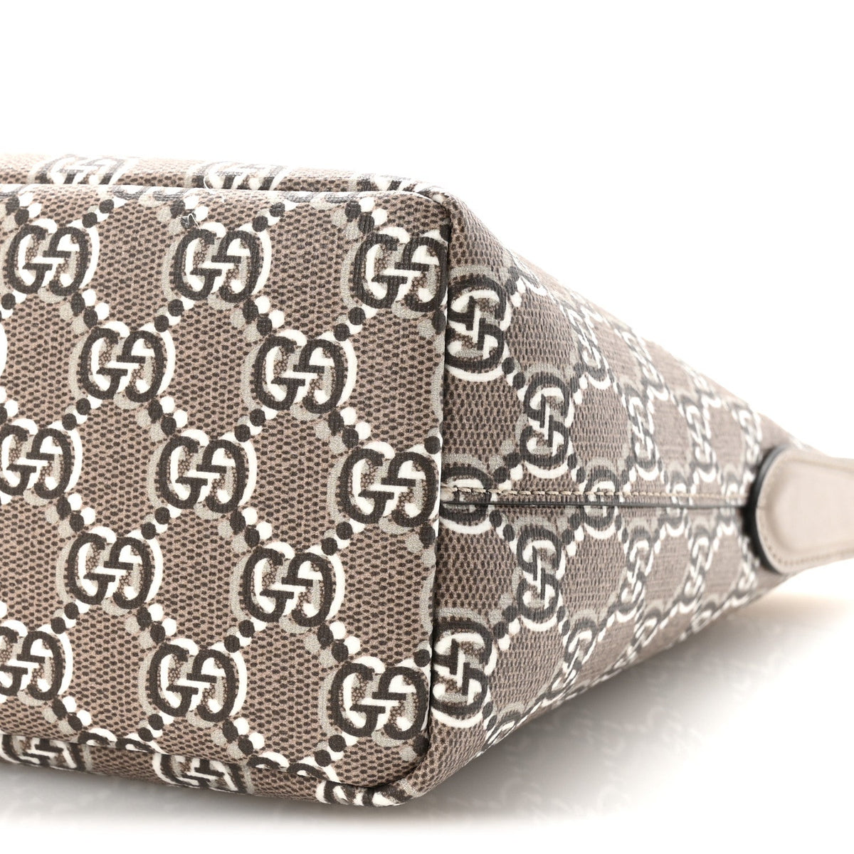 GG Shadow Monogram Super Mini Ophidia Shoulder Bag Taupe