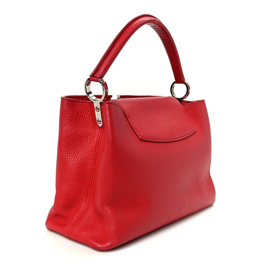 Taurillon Capucines MM Coquelicot