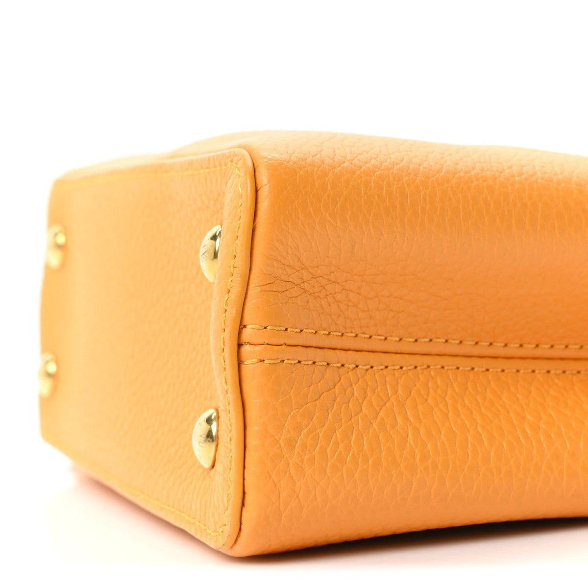 Taurillon Mini Capucines Sunbeam Yellow