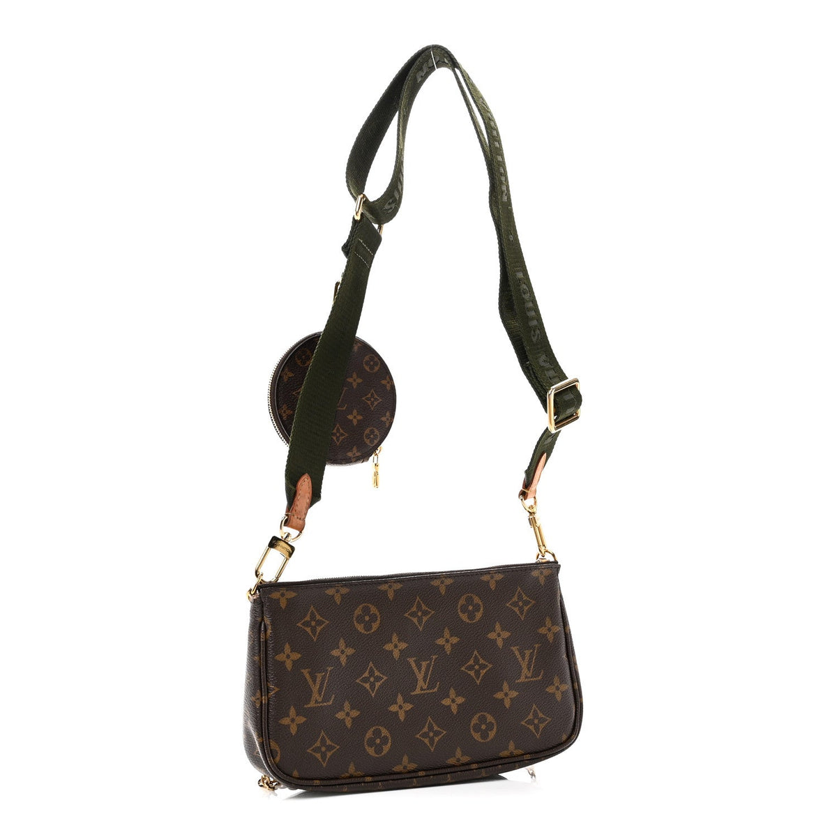 Monogram Multi Pochette Accessories Kaki