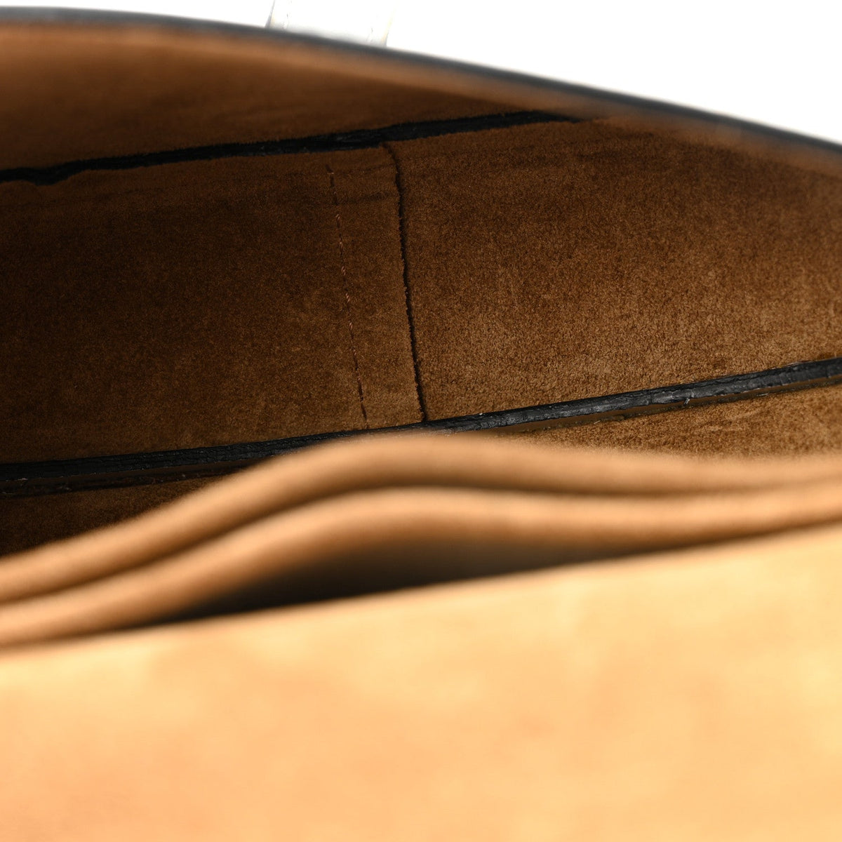 Calfskin Mini Gate Belt Bag Kaolin