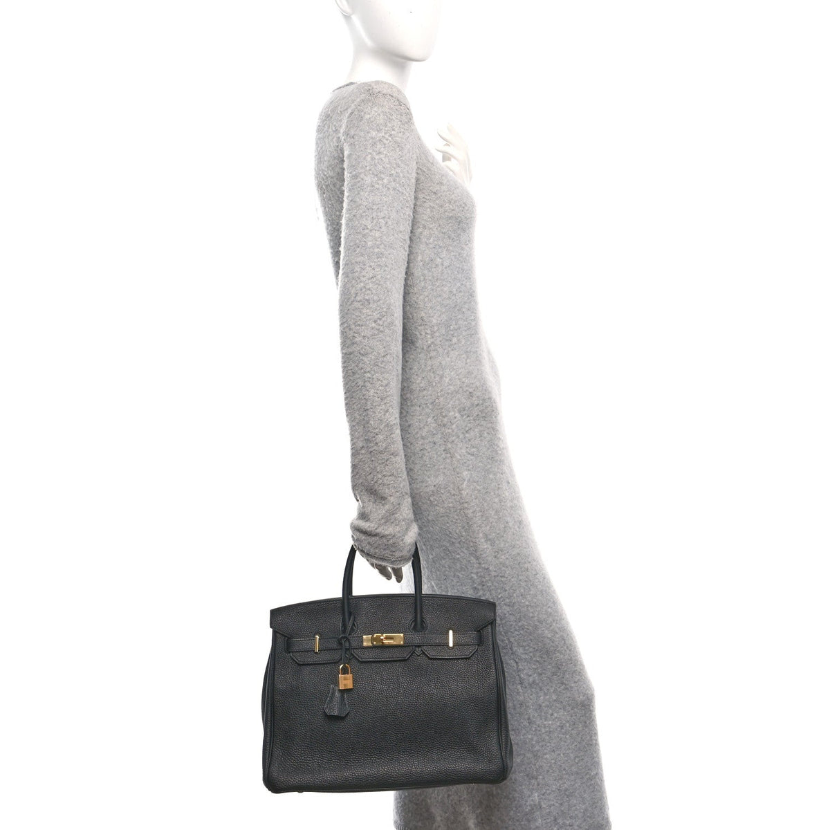 Togo Birkin 35 Black