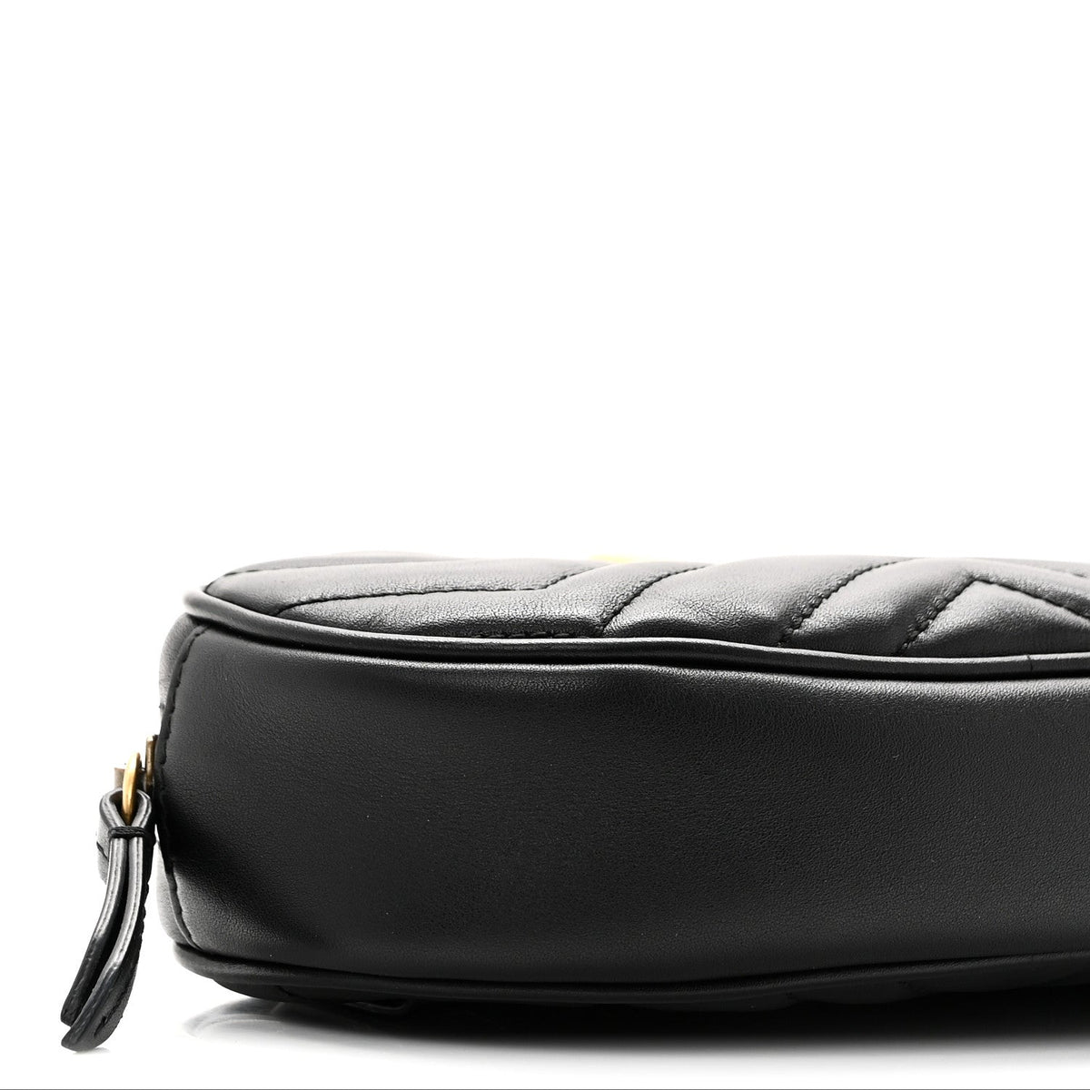 Calfskin Matelasse GG Marmont Belt Bag 85 34 Black
