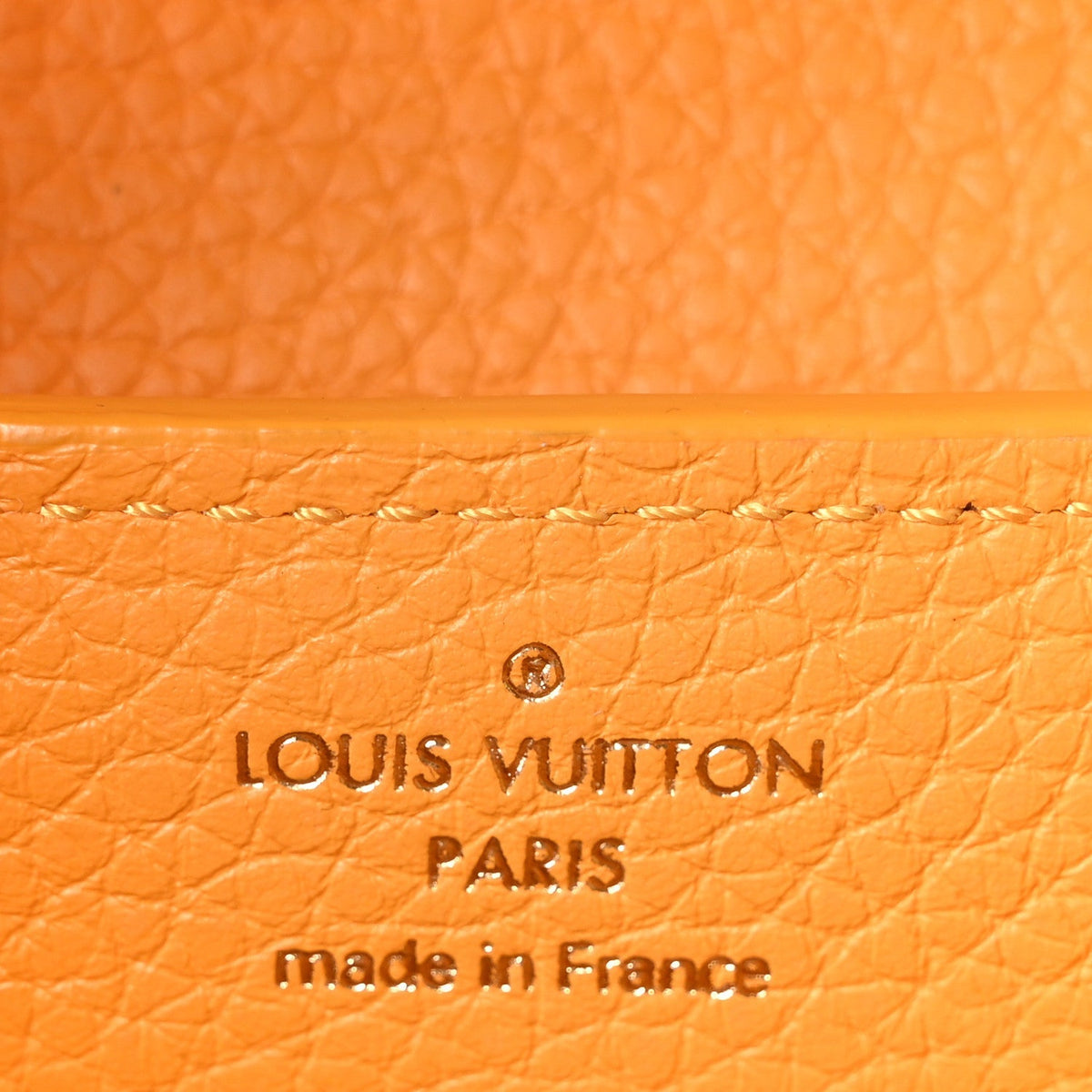 Taurillon Mini Capucines Sunbeam Yellow