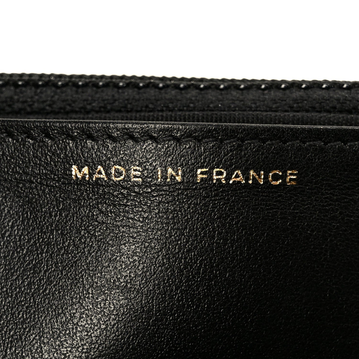 Caviar Quilted Boy Wallet On Chain WOC Black