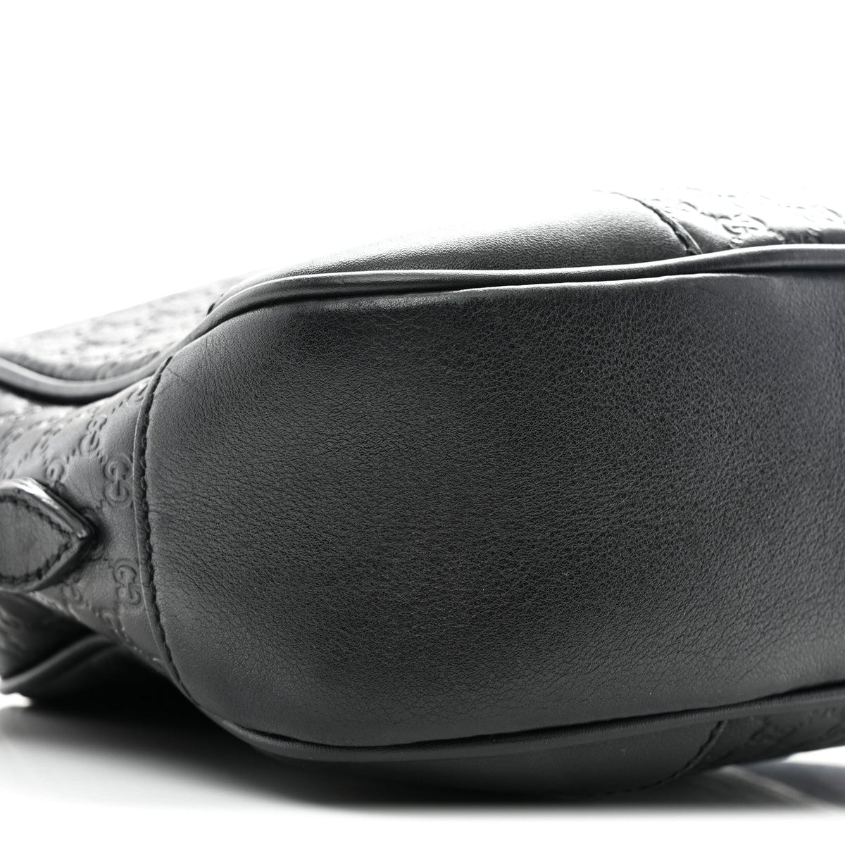 Microguccissima Mini Bree Messenger Bag Black