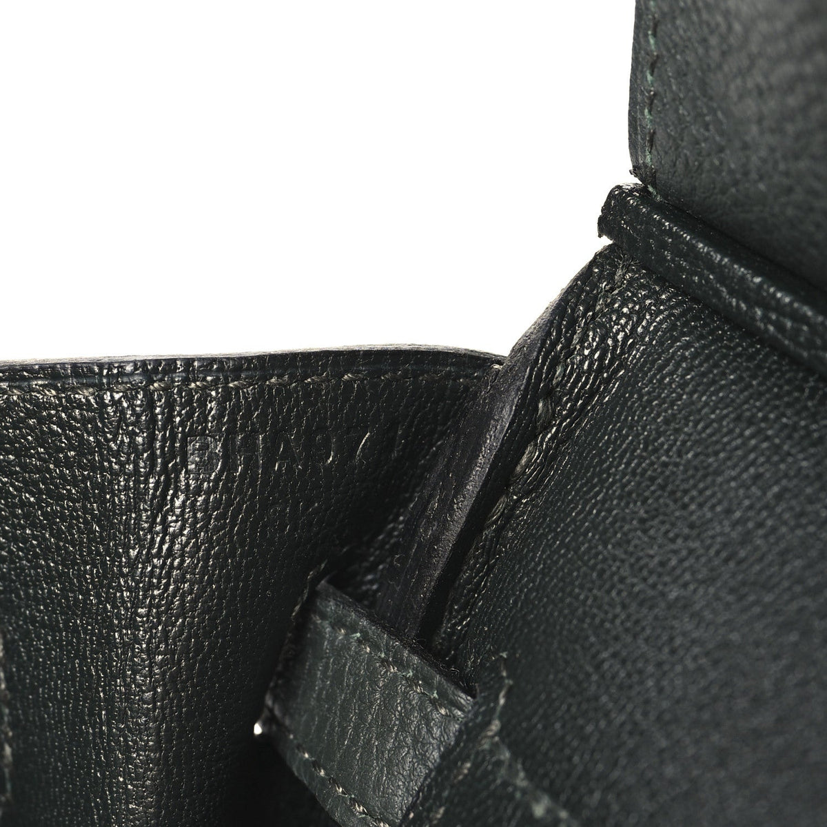 Togo Birkin 25 Vert Fonce