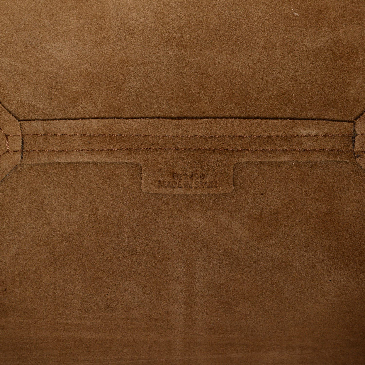 Shiny Calfskin Medium Puzzle Fold Tote Umber