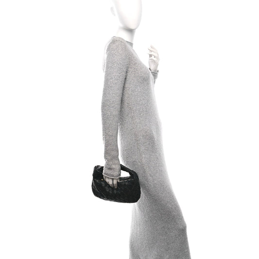 Nappa Intrecciato Mini Jodie Black
