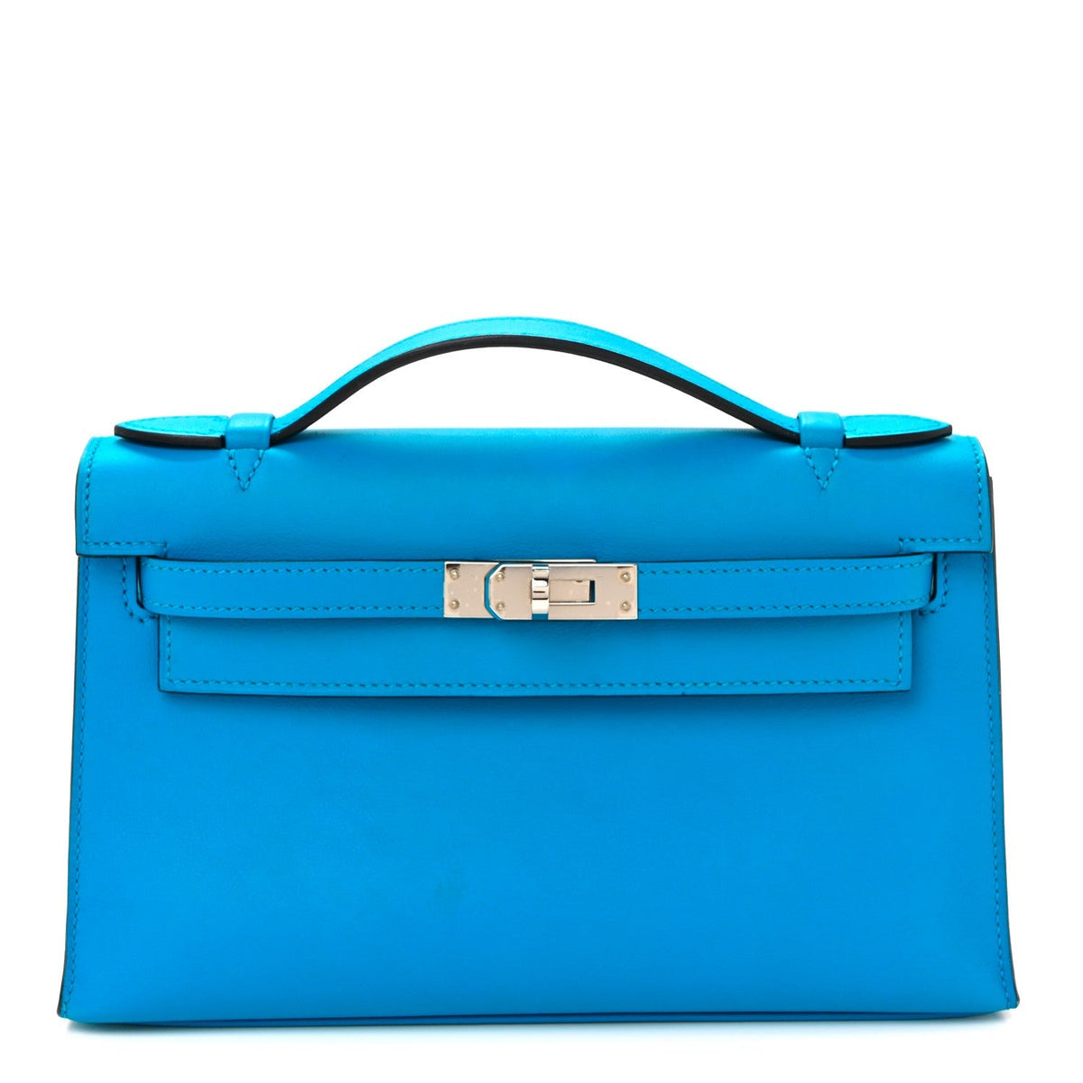Swift Kelly Pochette Clutch Bleu Frida