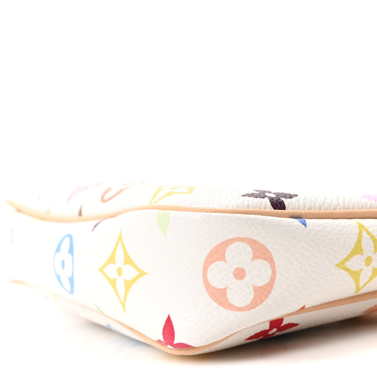 LV X TM Monogram Multicolor Pochette Accessories White