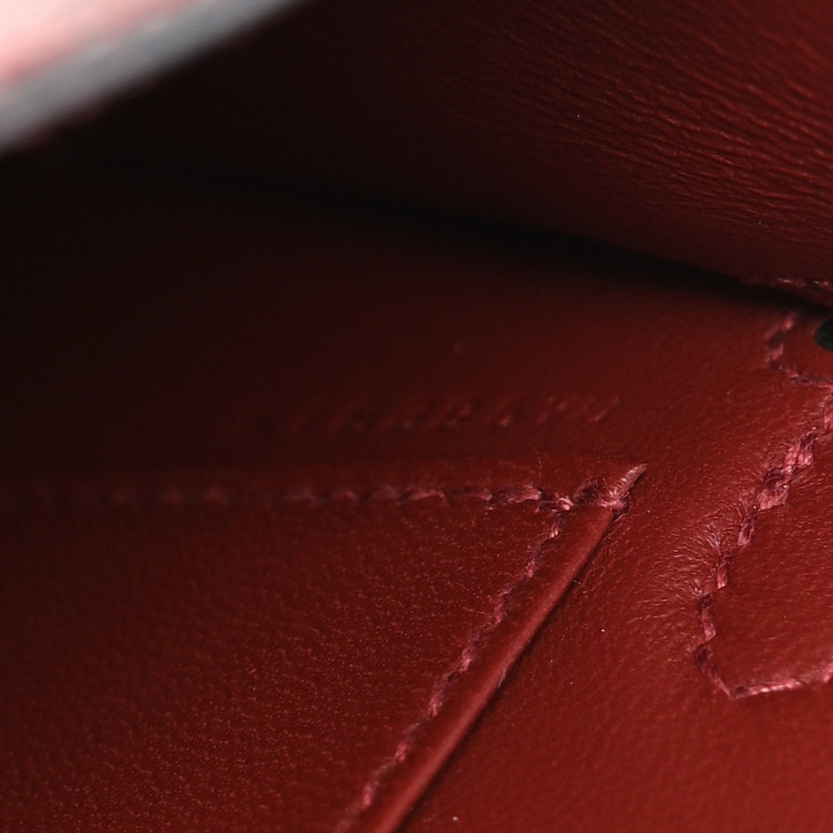 Madame Calfskin Mini Kelly Sellier 20 Rouge H