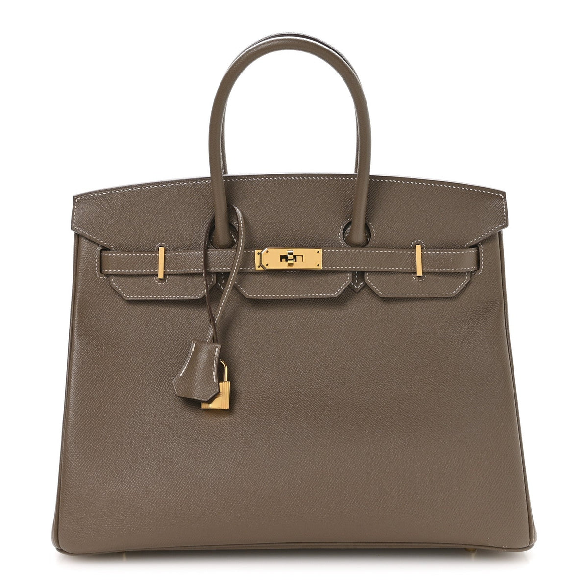 Epsom Birkin 35 Etoupe