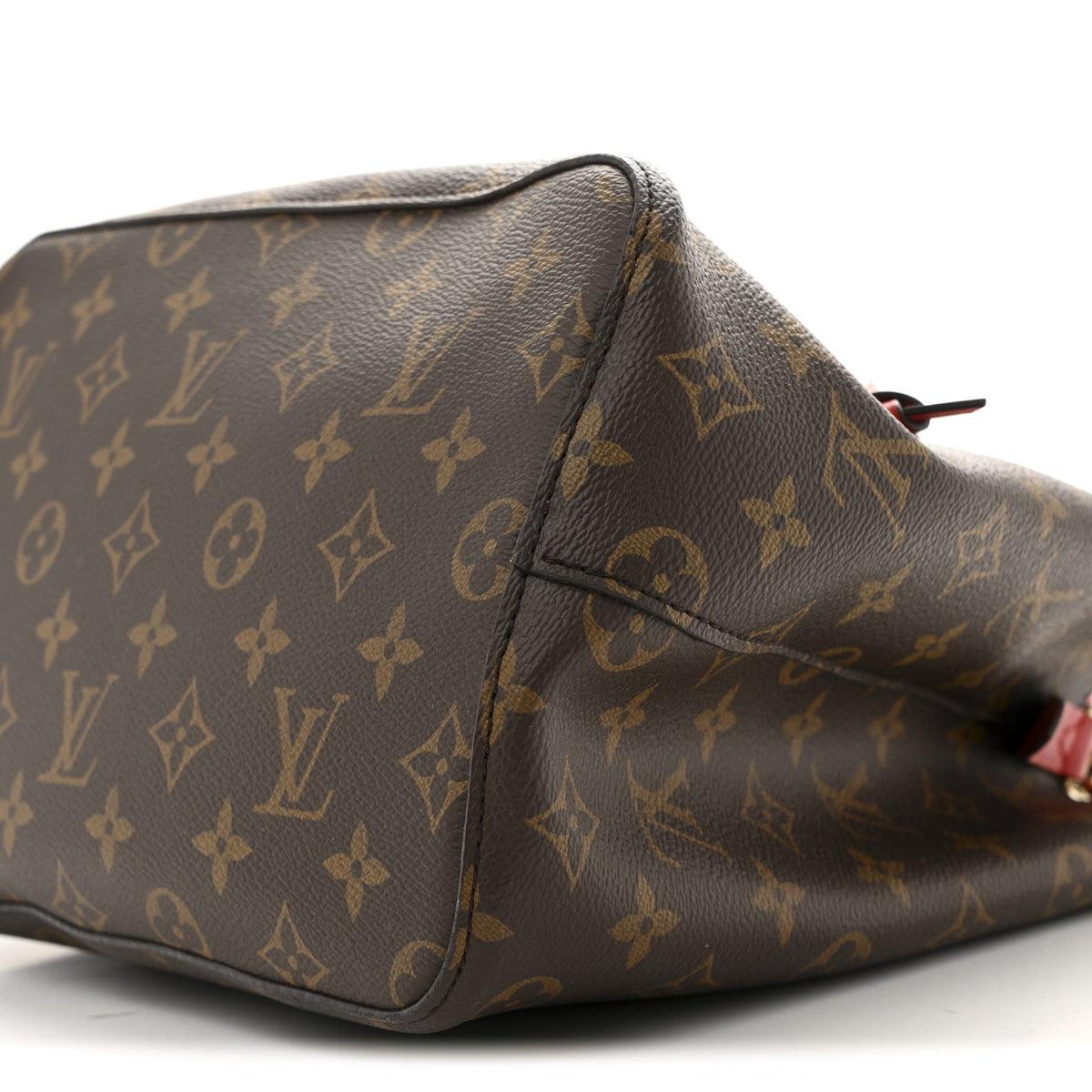 Monogram Braided Neonoe Coquelicot