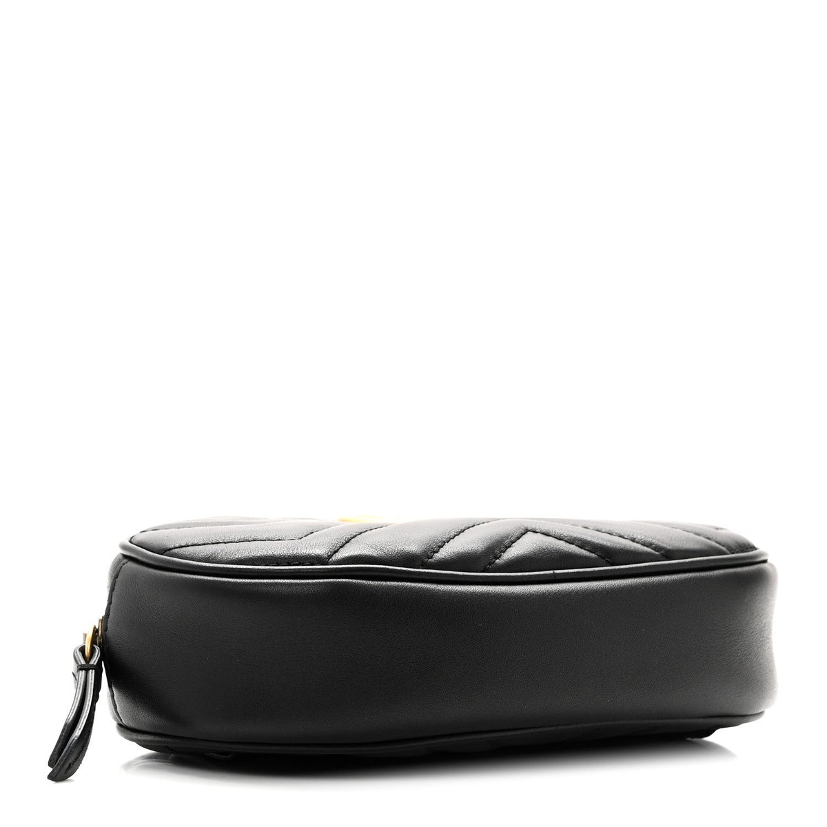 Calfskin Matelasse GG Marmont Belt Bag 85 34 Black