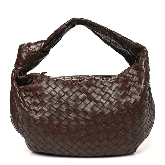 Nappa Intrecciato Small Jodie Brown