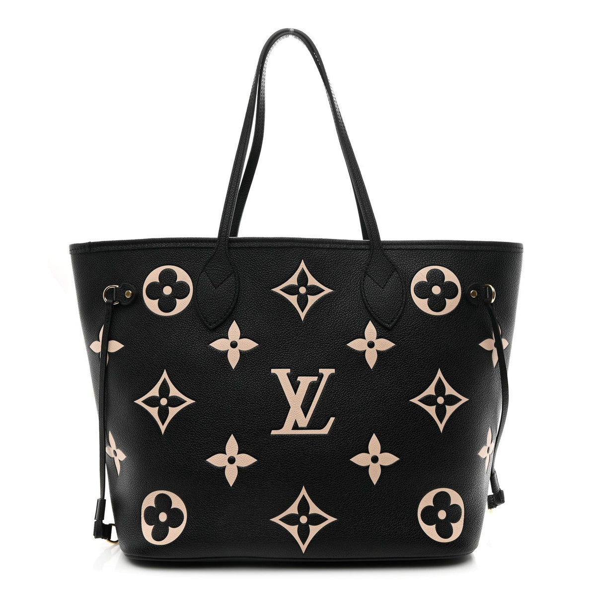 Empreinte Monogram Giant Neverfull MM Black Beige