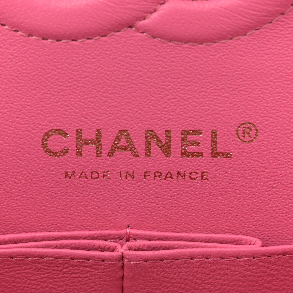 Caviar Quilted Small Double Flap Pink