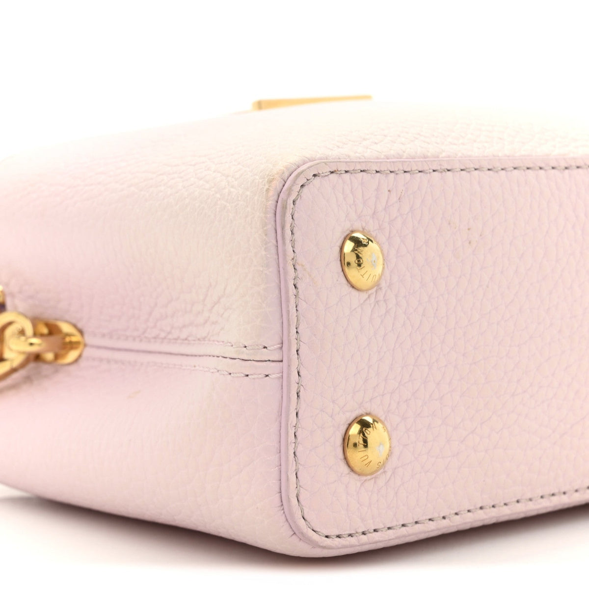 Taurillon LV Ski Capucines Mini Pearly Lilac