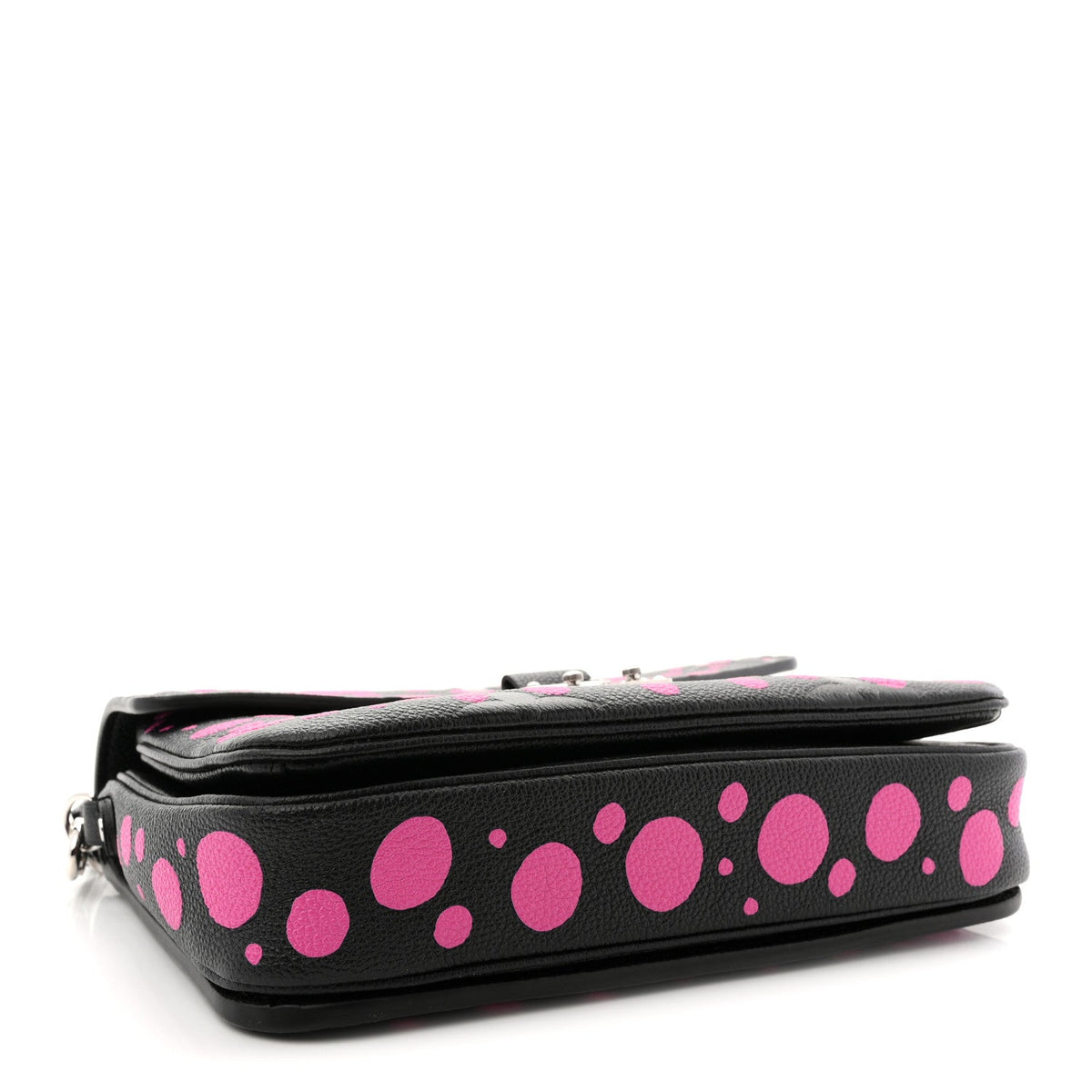 LV x YK Empreinte Monogram Giant Pochette Metis Black Fuchsia