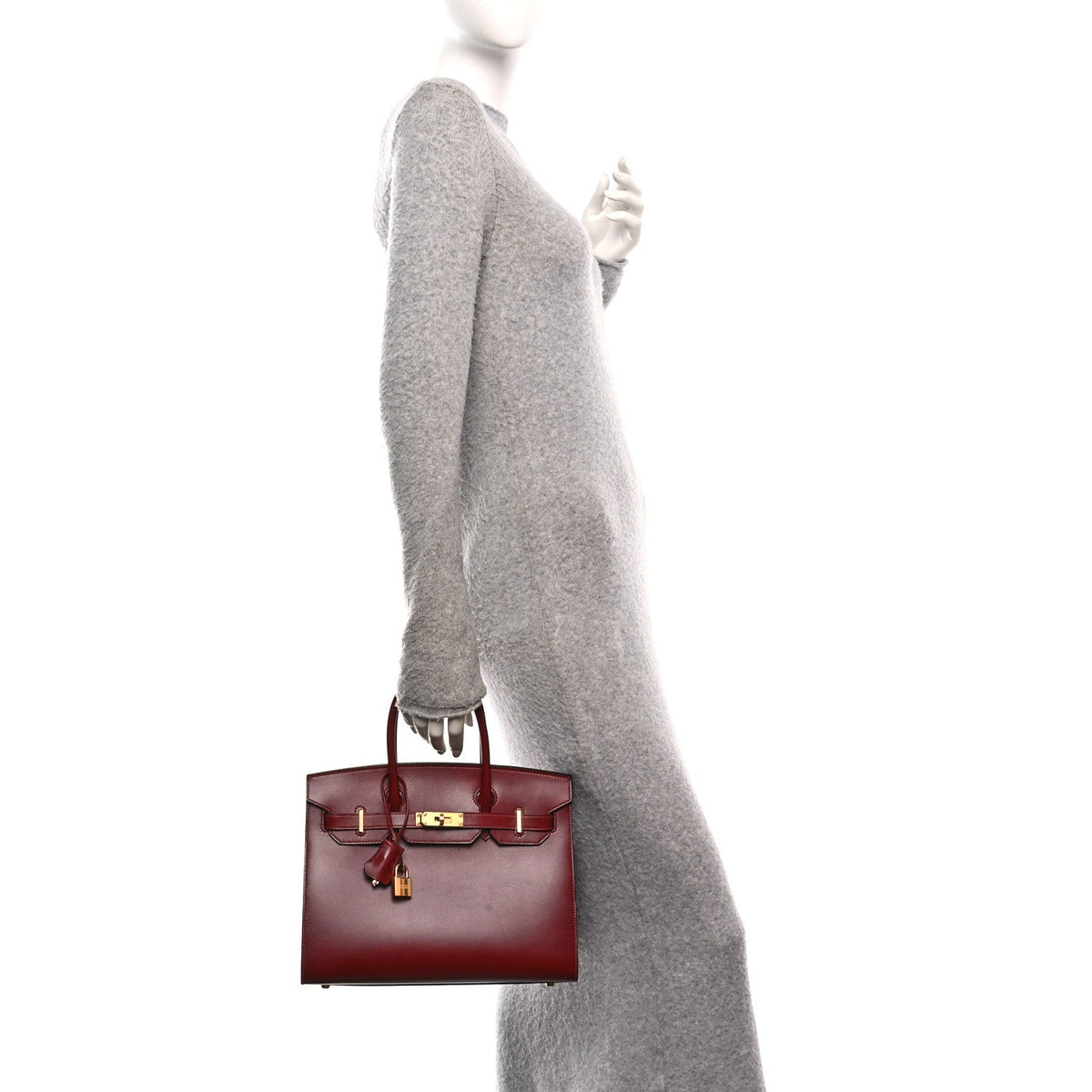 Box Birkin Sellier 30 Rouge H
