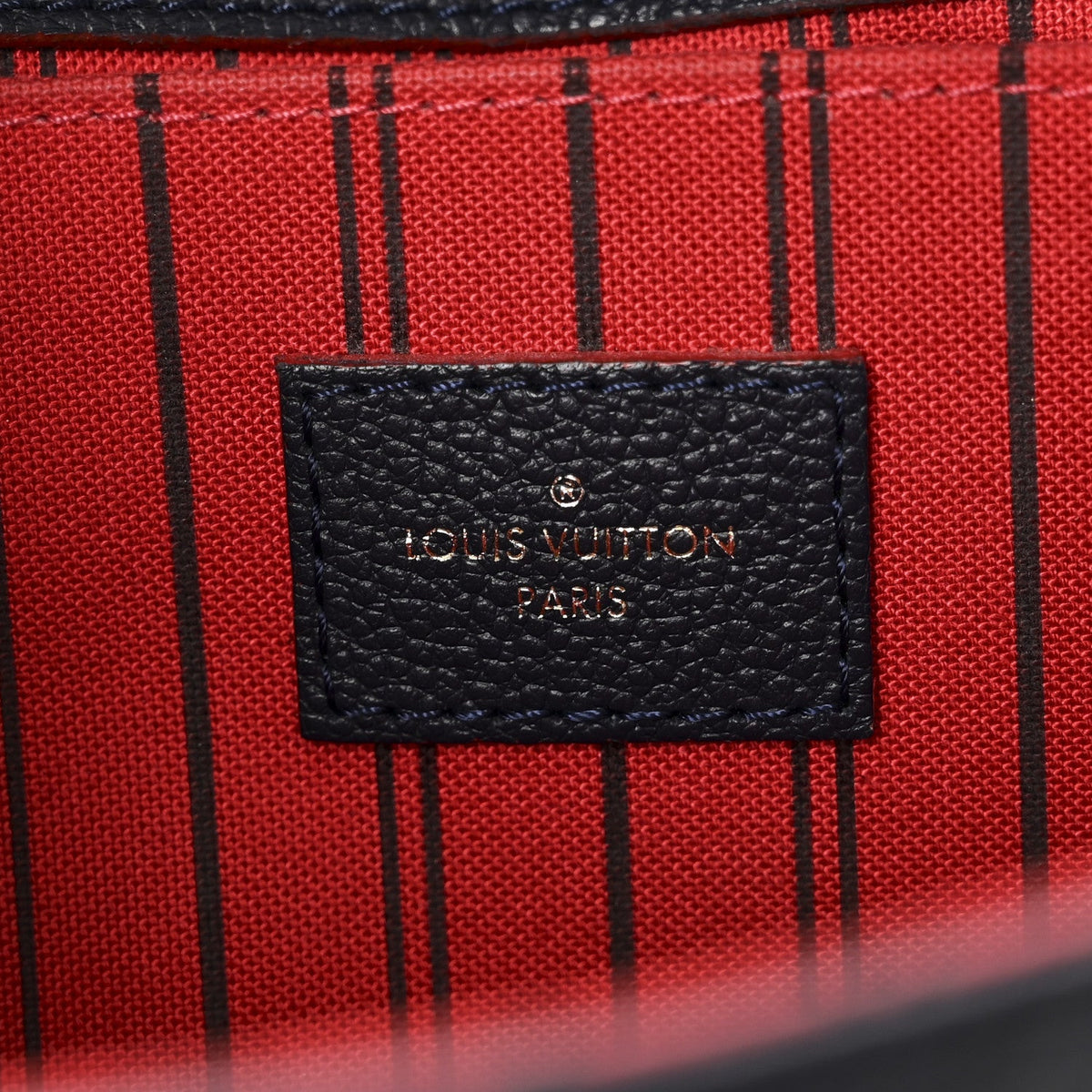 Empreinte Pochette Metis Marine Rouge