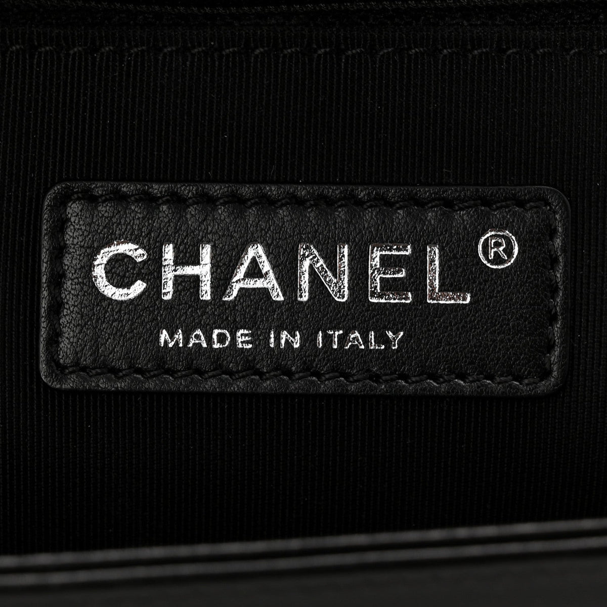 Lambskin Quilted New Medium Boy Flap Black