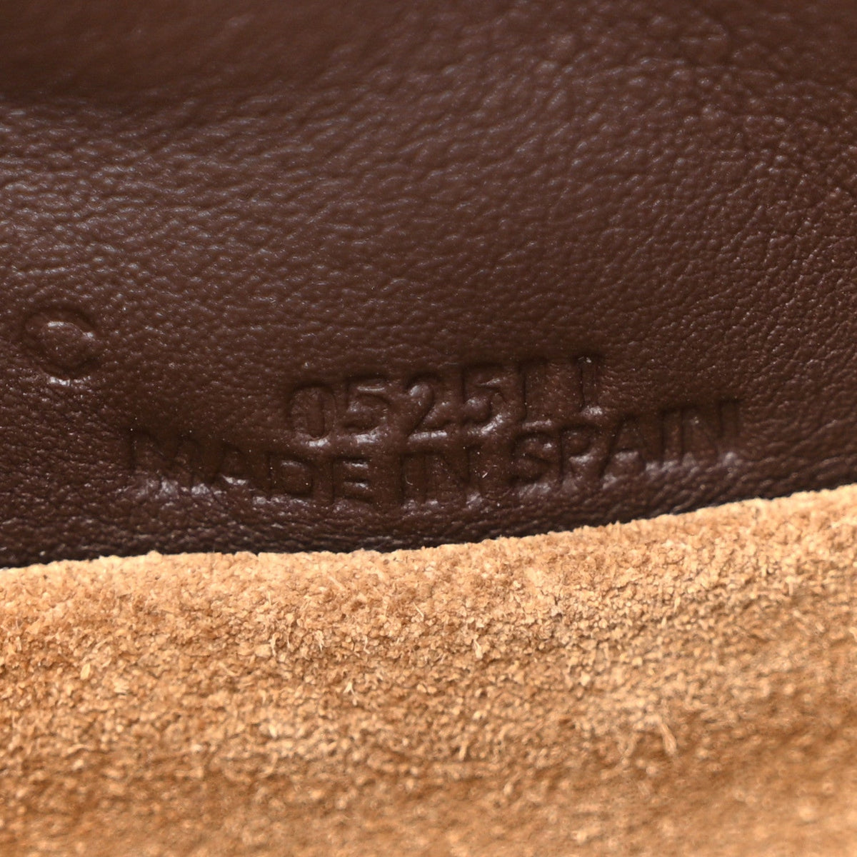 Calfskin Mini Flamenco Knot Clutch Chocolate
