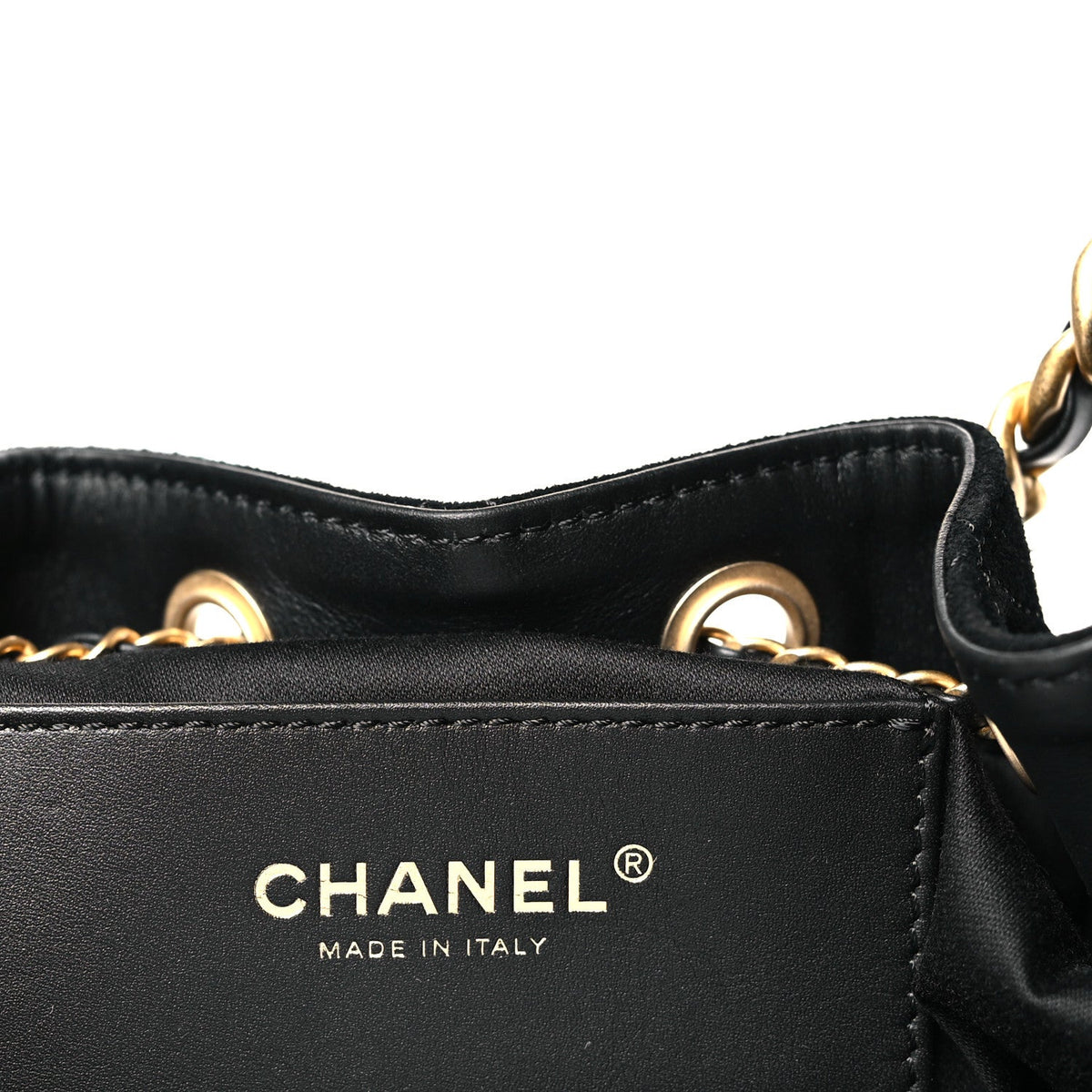 Suede Quilted Small Chanel 25 Handbag Black
