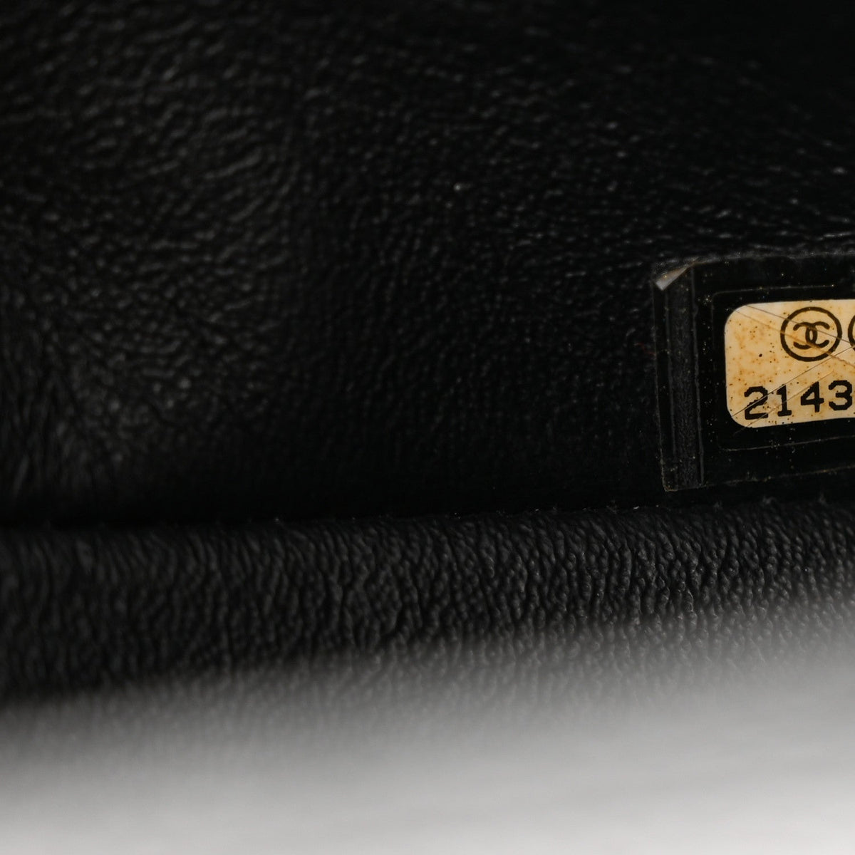 Caviar Quilted Mini Rectangular Flap Black