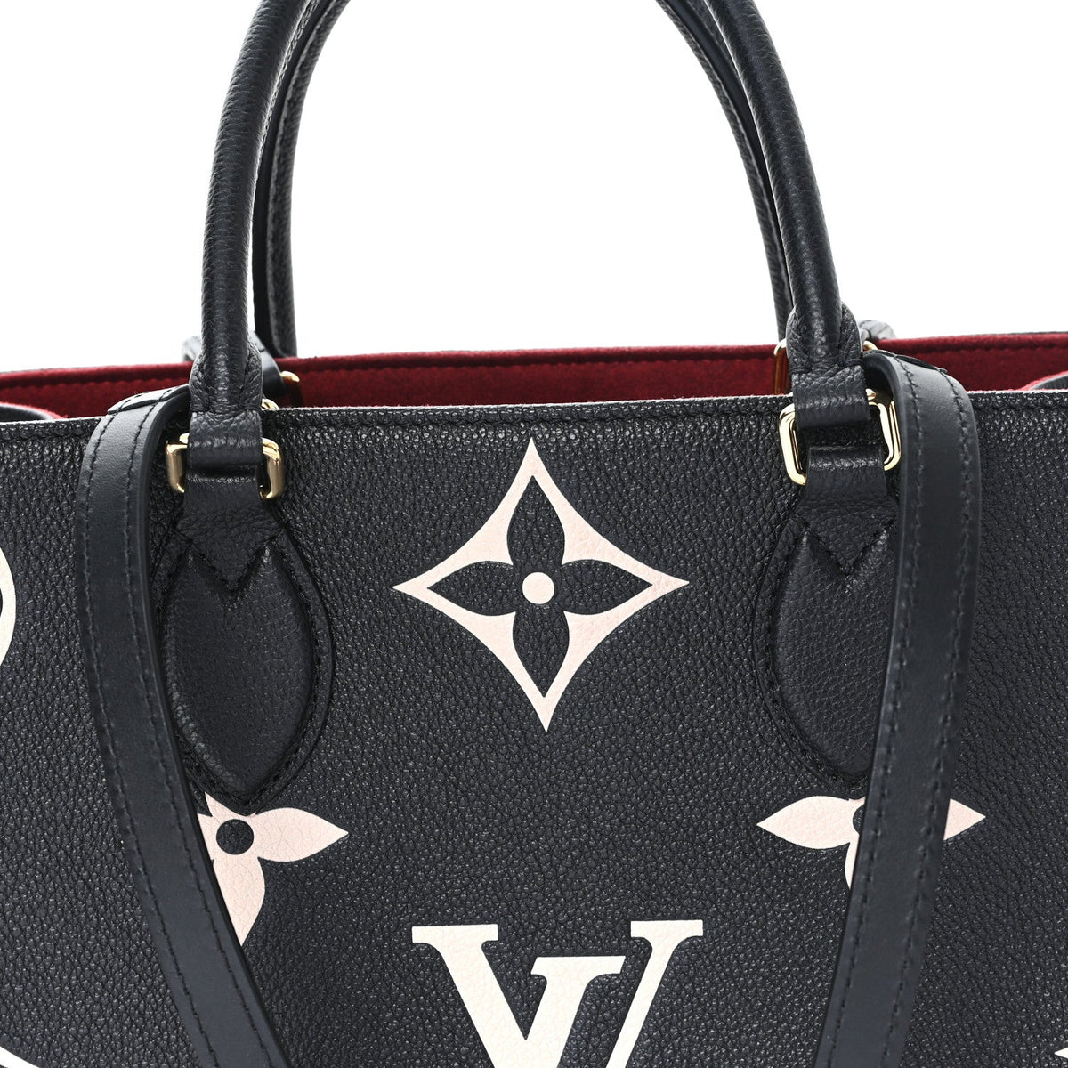 Empreinte Monogram Giant Onthego MM Black Beige