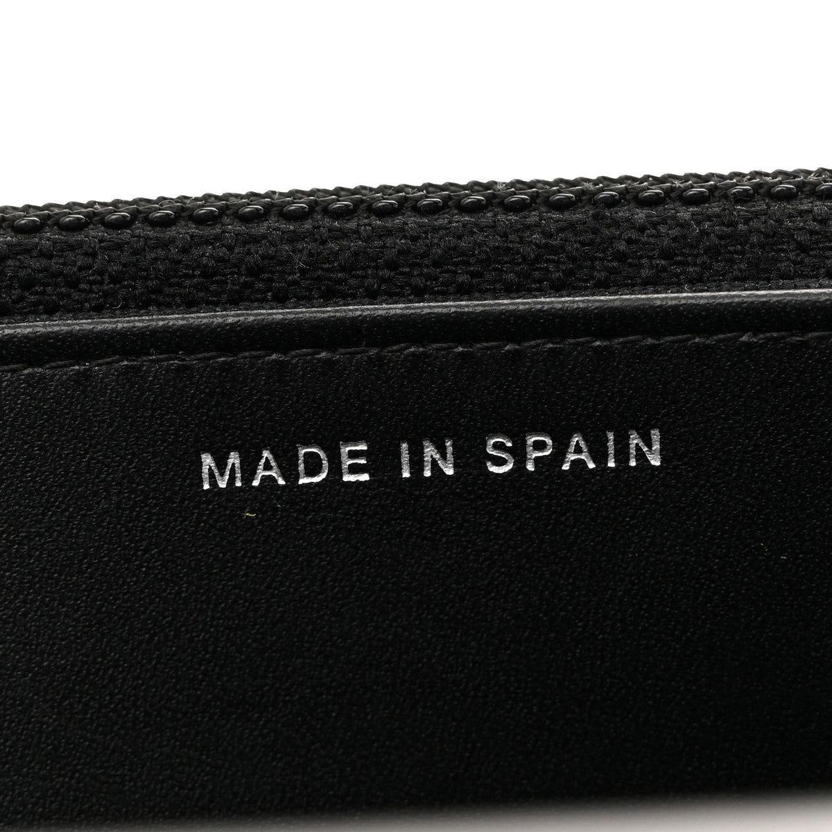 Patent Calfskin Quilted Reissue Wallet On Chain WOC So Black
