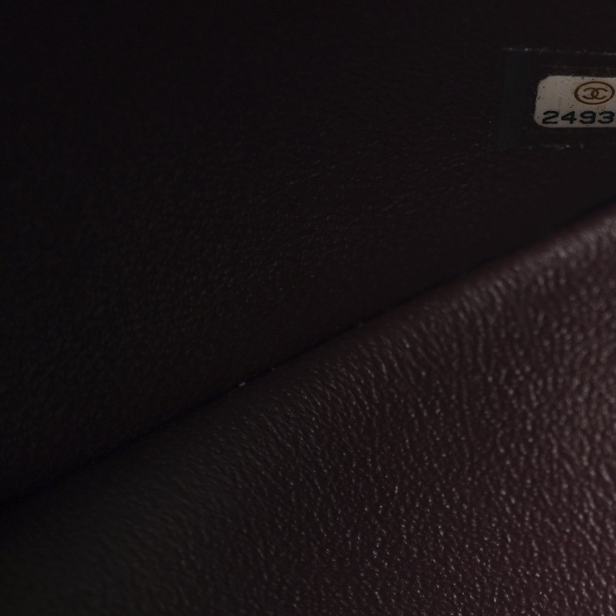 Lambskin Quilted Jumbo Double Flap Black