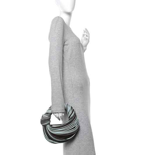 Tubular Lambskin Mini Jodie Pale Blue Fondant