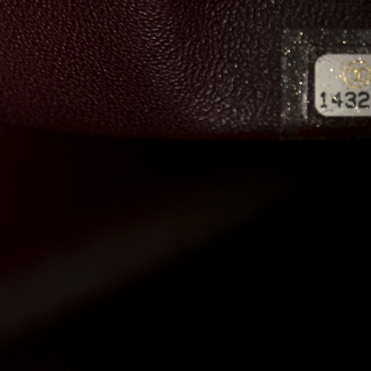 Lambskin Quilted Jumbo Double Flap  Black
