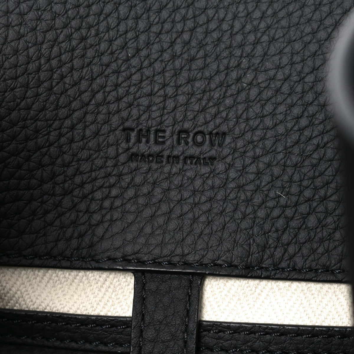 Matte Grained Calfskin Soft Margaux 15 Black