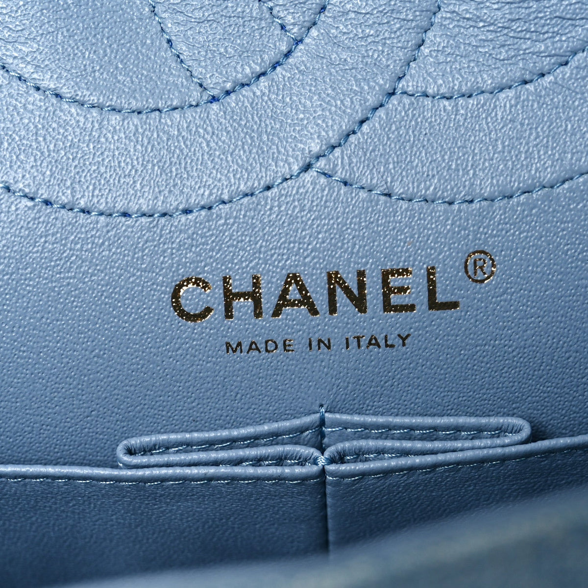 Denim Quilted 2.55 Reissue 226 Flap Light Blue