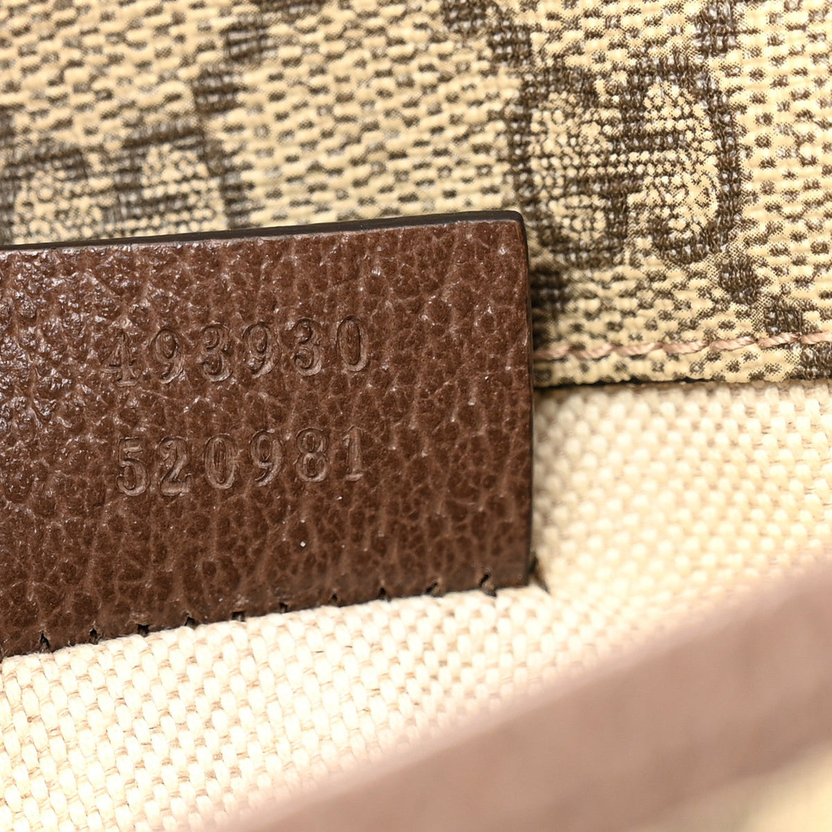 GG Supreme Monogram Neo Vintage Web Belt Bag Brown