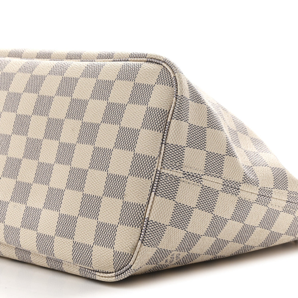 Damier Azur Neo Neverfull MM Rose Ballerine