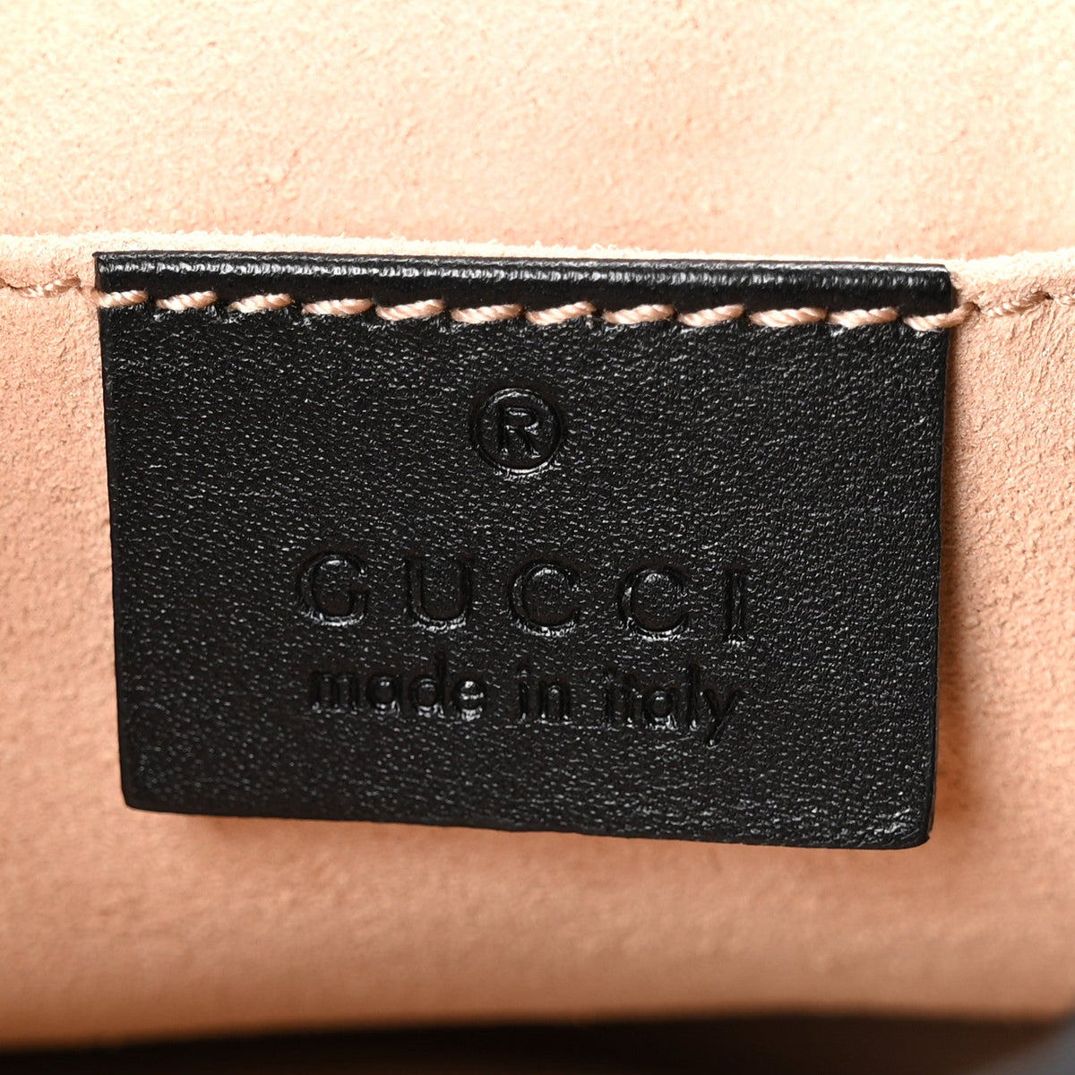 Calfskin Matelasse GG Marmont Flap Backpack Black