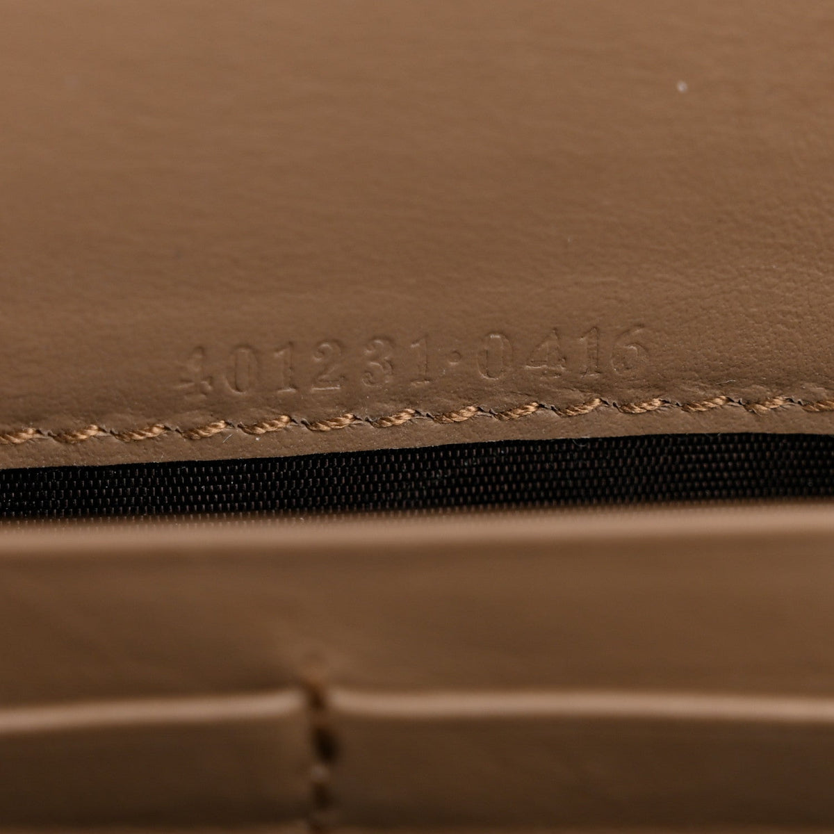 GG Supreme Monogram Mini Dionysus Chain Wallet Beige Taupe