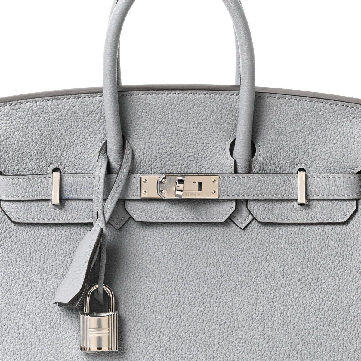 Togo Birkin 25 Gris Pantin