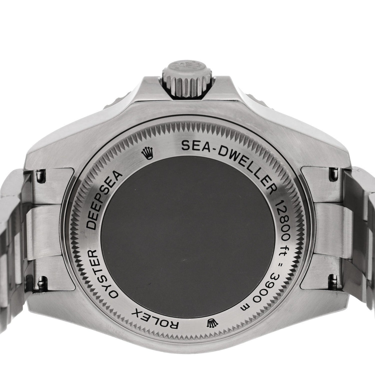 Stainless Steel 44mm Oyster Perpetual Date Sea-Dweller Deepsea Watch Black 116660