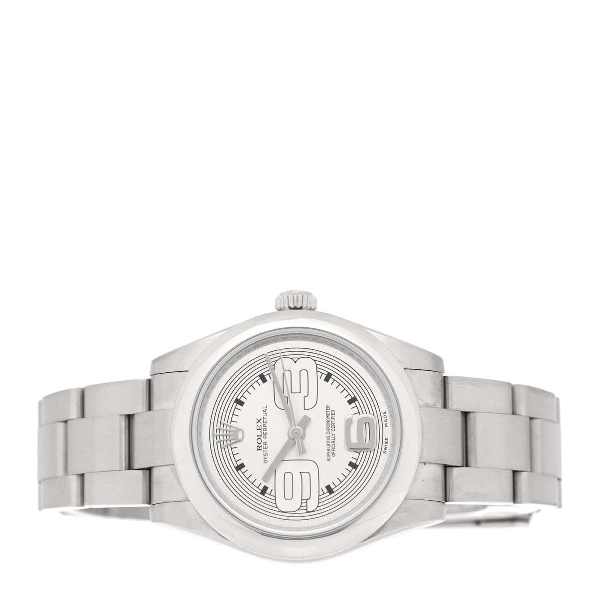Stainless Steel 31mm Oyster Perpetual Watch Silver 177200